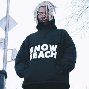 Polo Ralph Lauren Snow Beach Pullover (Cold Wave) LARGE